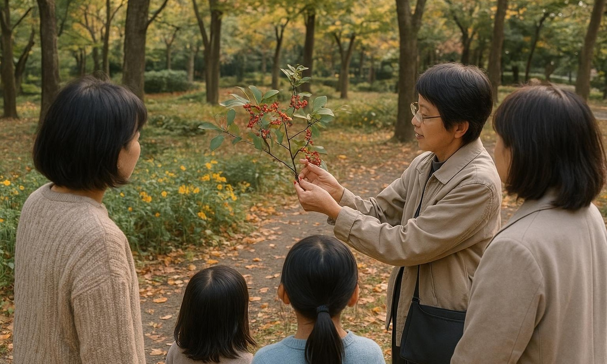 自然を訪ねて～秋の実りと草花たち～