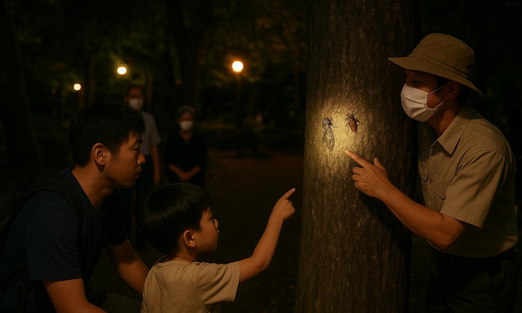 新横浜公園の生きもの博士になろう！2026 第4回 夏の昆虫ナイトツアー