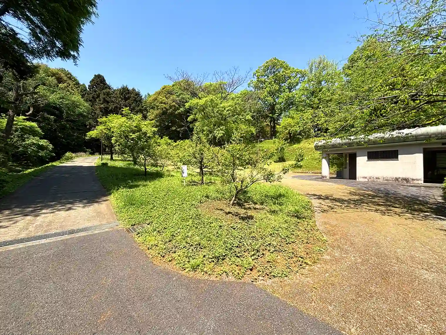 境田谷戸付近遊歩道
