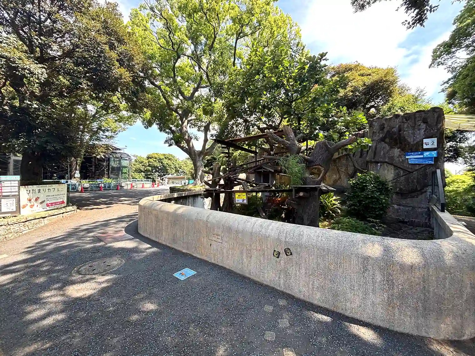 野毛山動物園内