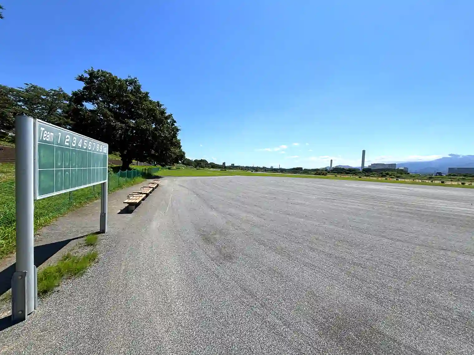 少年野球兼ソフトボール場