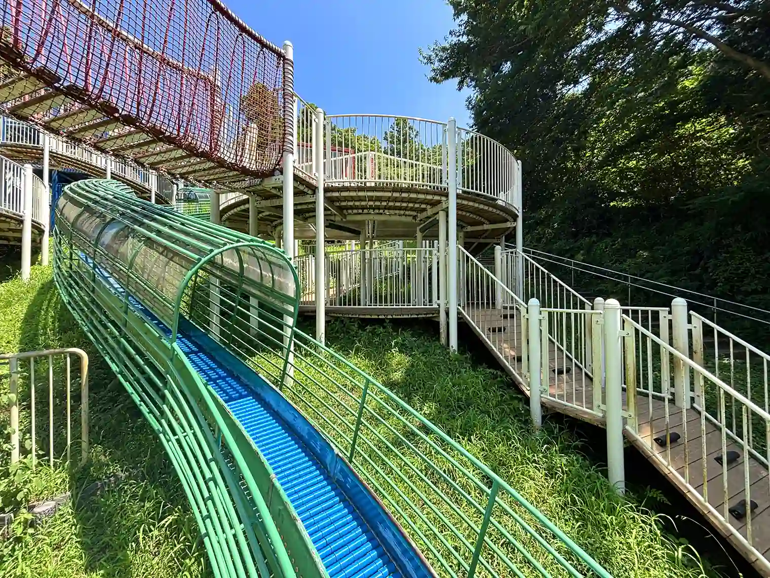 とりでの森大型遊具