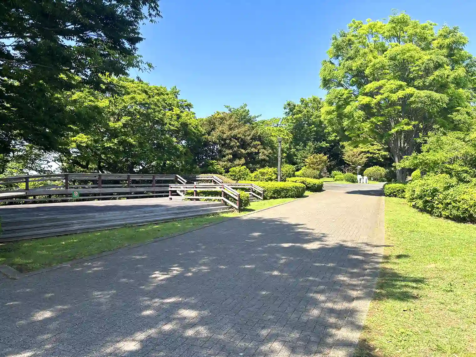 木製デッキ