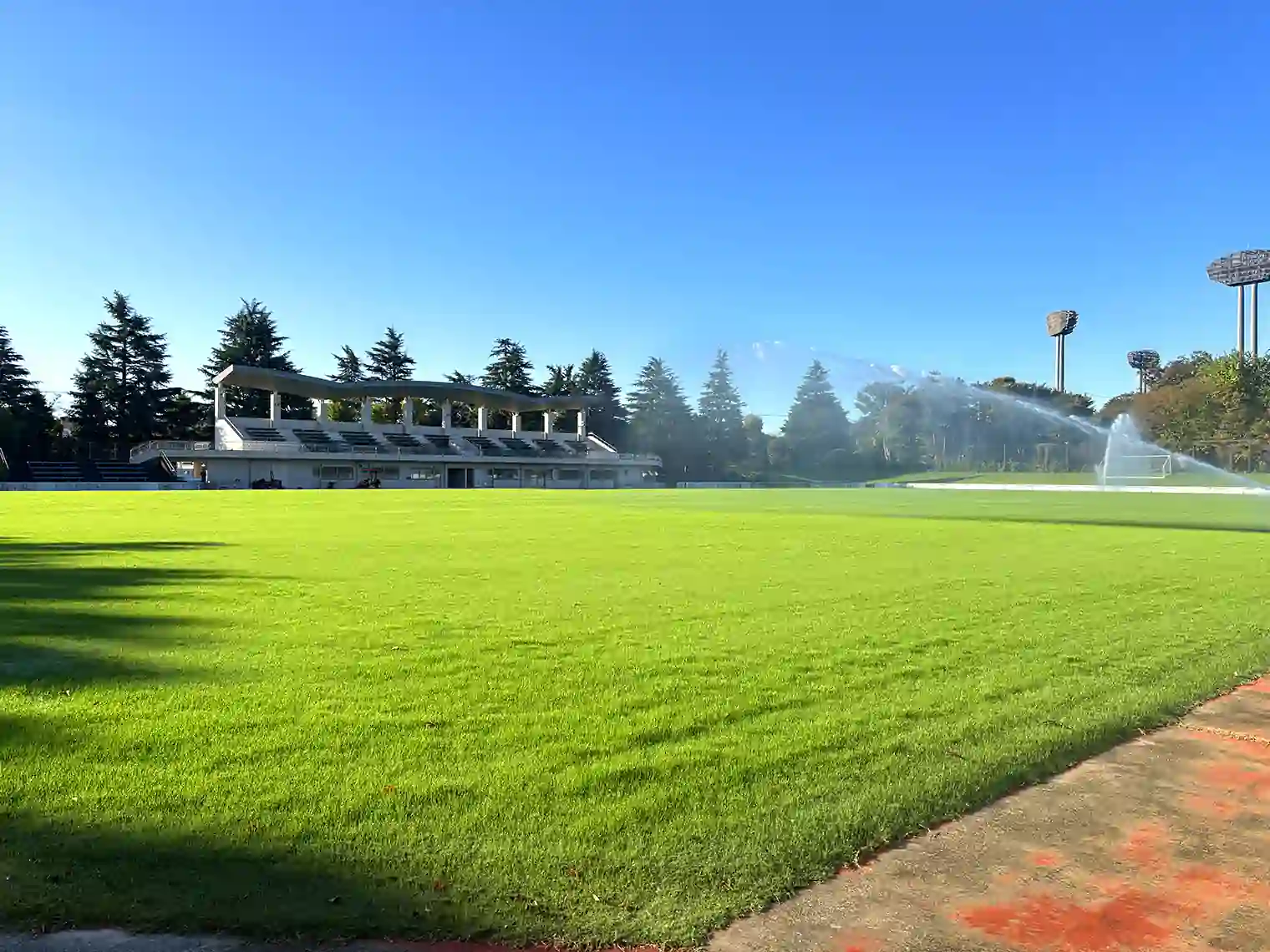 サッカー場