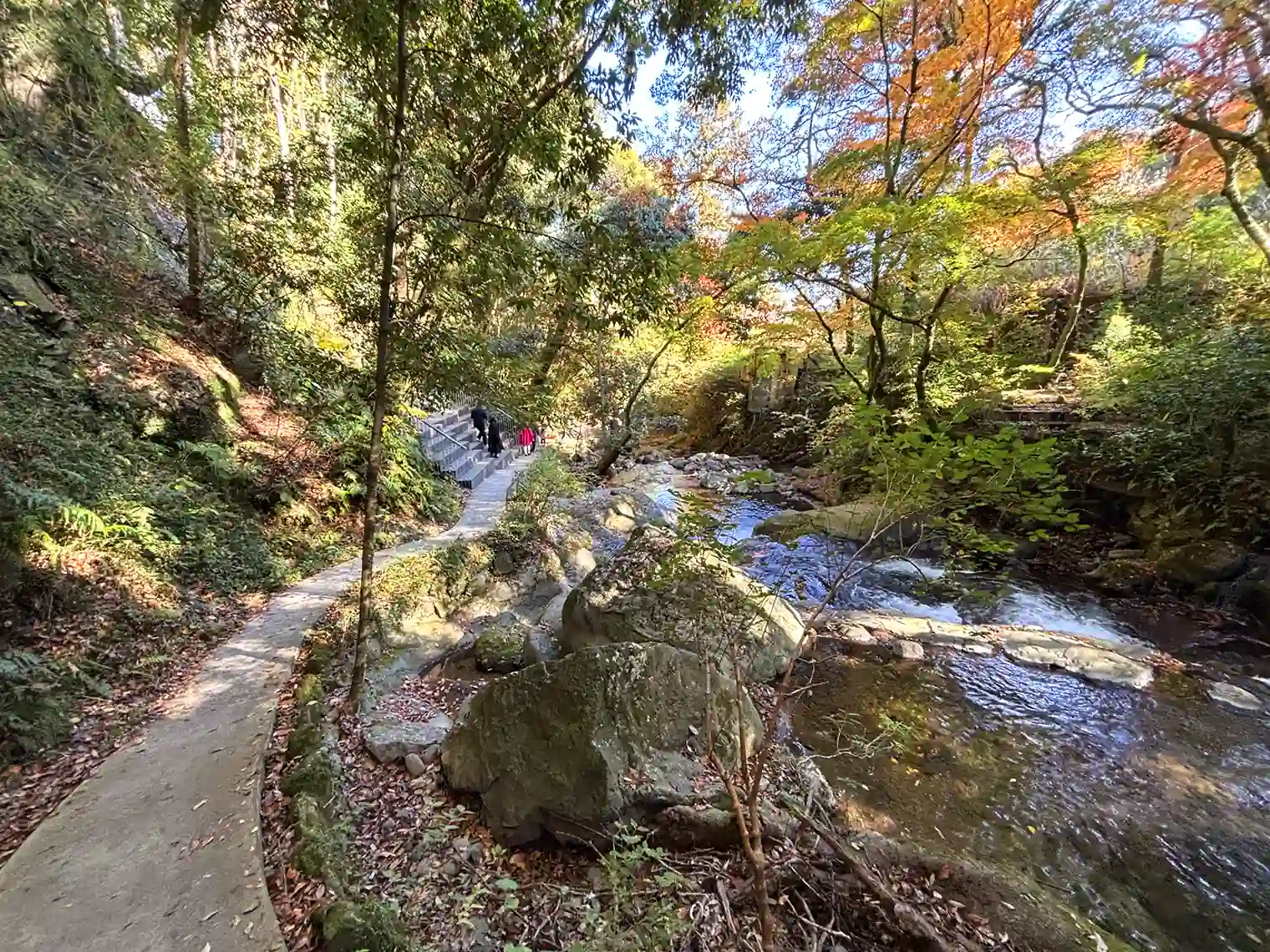 川の道と千歳川