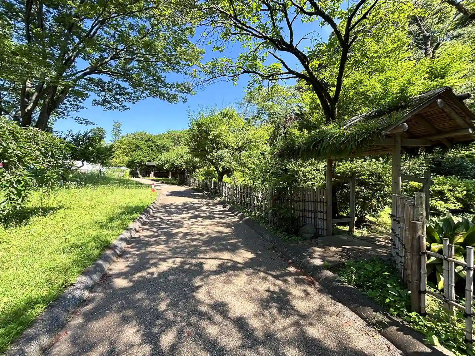 日本庭園入口