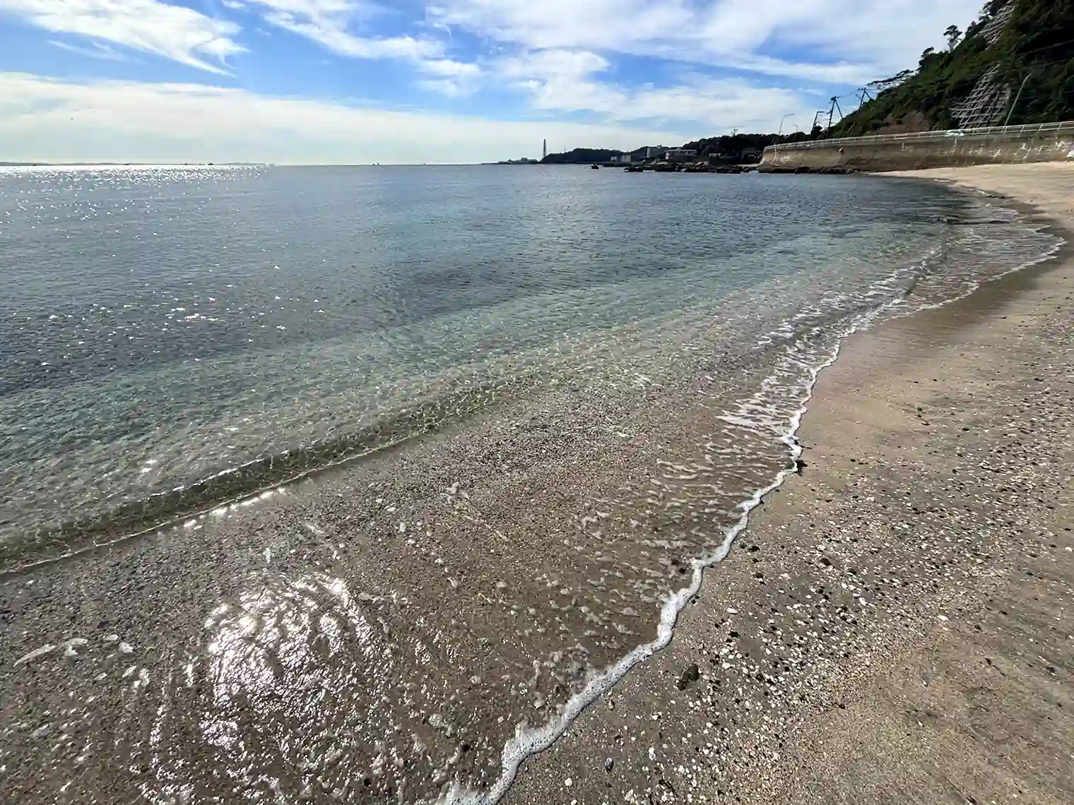 たたら浜（東京湾なのに海がキレイ）