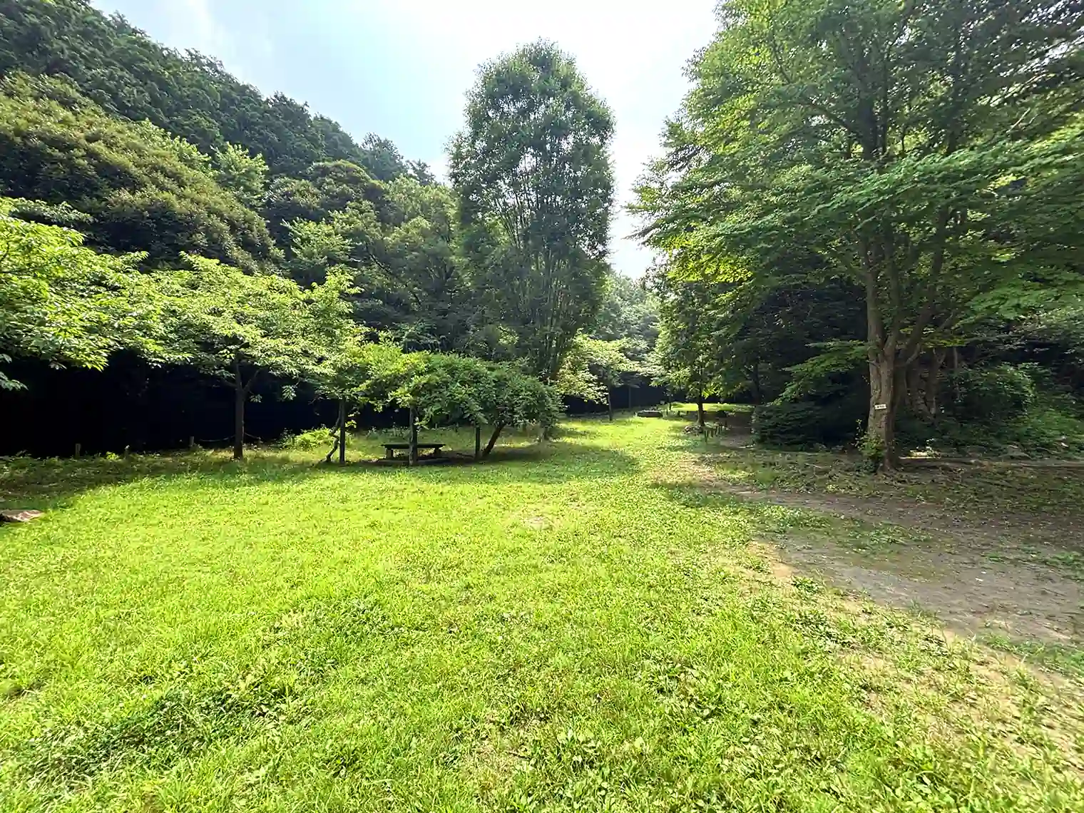 芝生広場