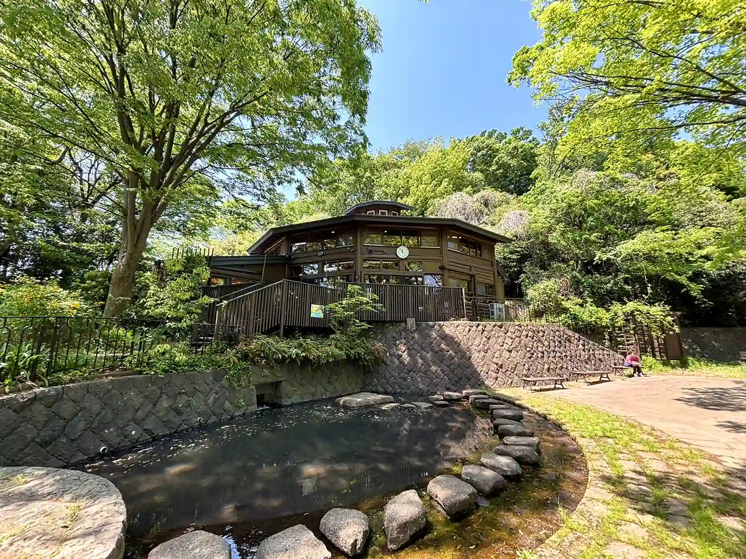 鴨池公園こどもログハウス