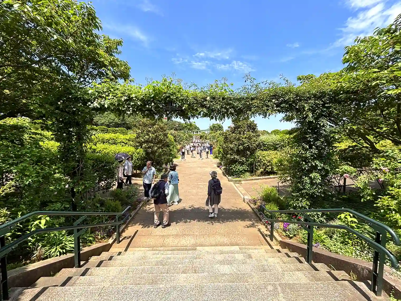 香りの庭入口