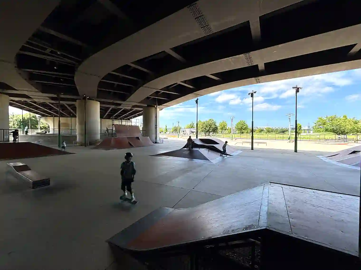 スケボー広場